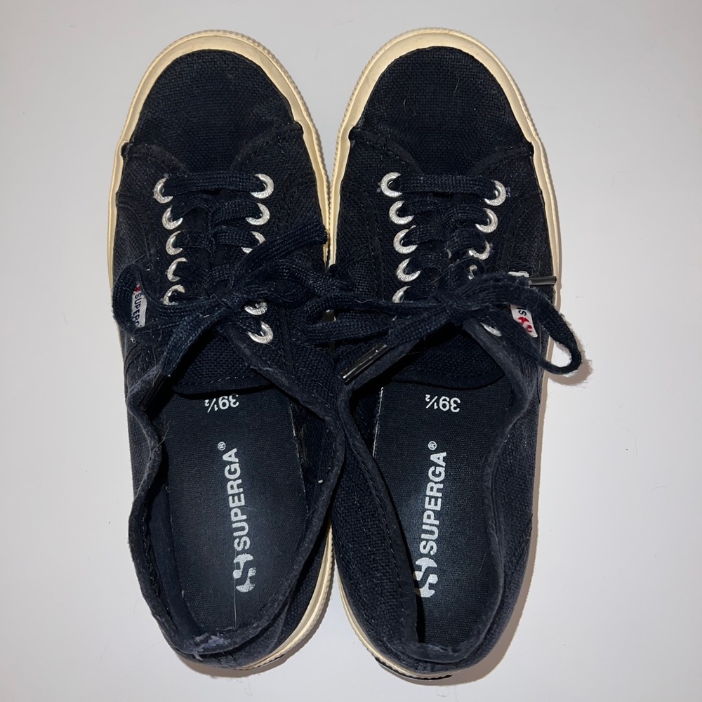 Superga 2750 Cotu Classic Sneakers in Navy Avorio